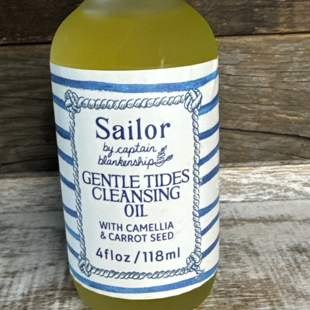 Sailor by captain blankenship Gentle Tides Cleansing Oil 4 Fl‎ Oz | MSRP = $24